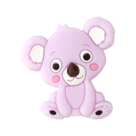 Koala - Motif bead - Purple