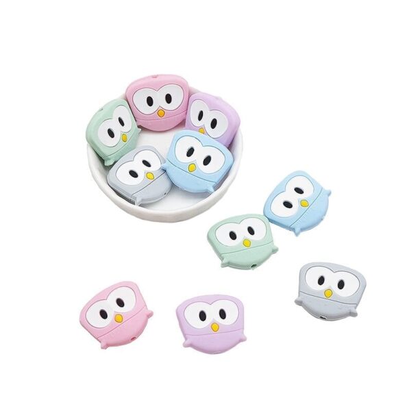 Owl head - Motif bead - Image 2