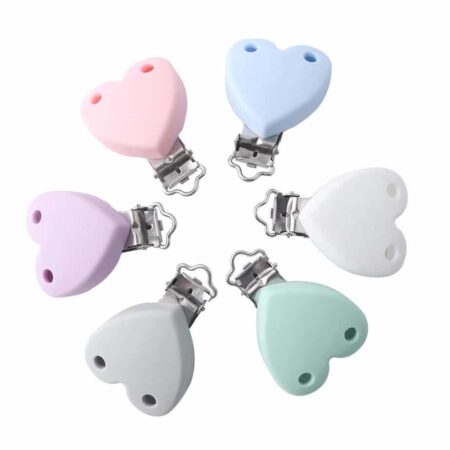 Silicone clip - Heart