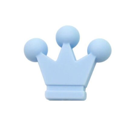 Crown - Motif bead - Baby blue