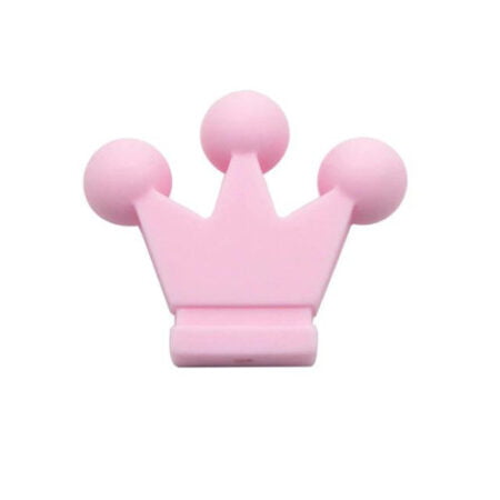 Crown - Motif bead - Baby pink