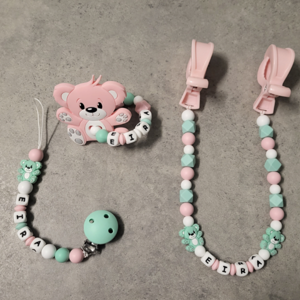 Personalized baby gift set