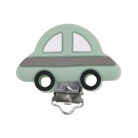 Silicone clip - Car - Mint