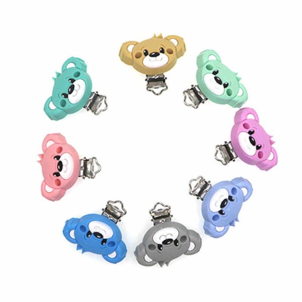 Silicone clip - Teddy bear - Image 2