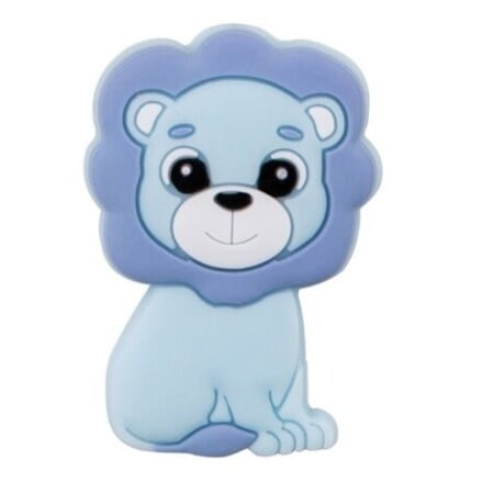Lion - Motif bead - Blue