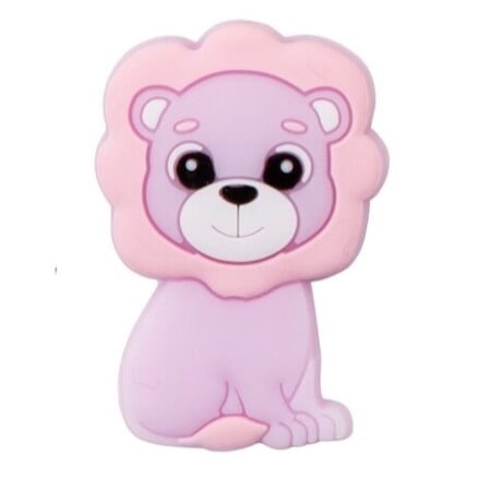 Lion - Motif bead - Purple