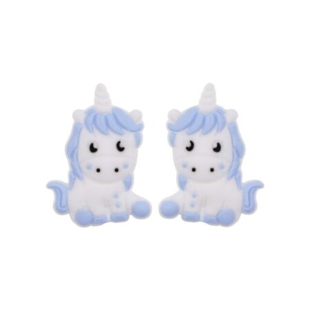 Cute Unicorn - Motif bead - Blue