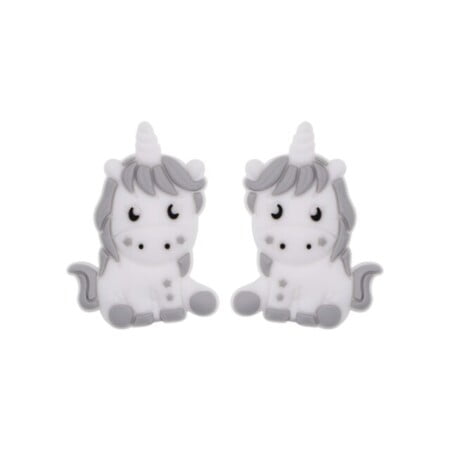 Cute Unicorn - Motif bead - Grey