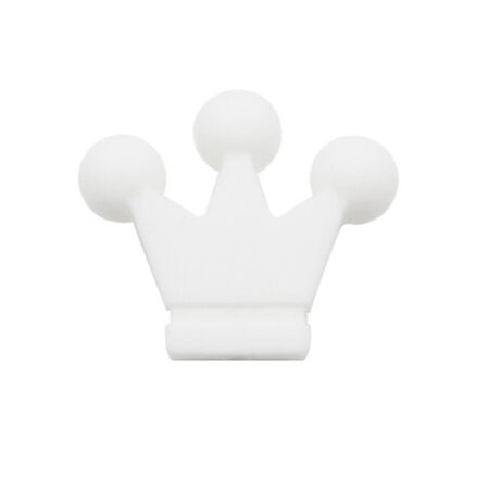 Crown - Motif bead - White