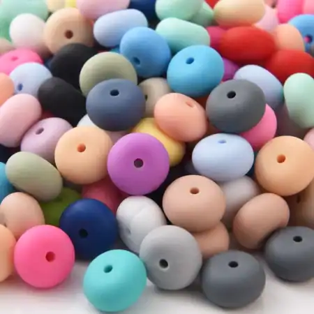 2pk Half pearl - 14mm
