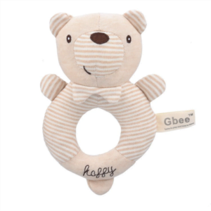 Round teddy bear baby triangle