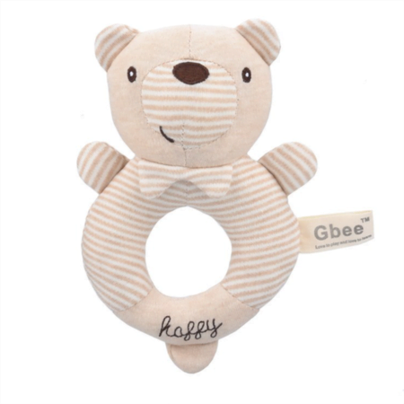 Round teddy bear baby triangle
