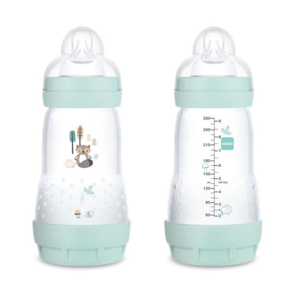 Anti-Colic Water Bottle | Light Blue - 260ml