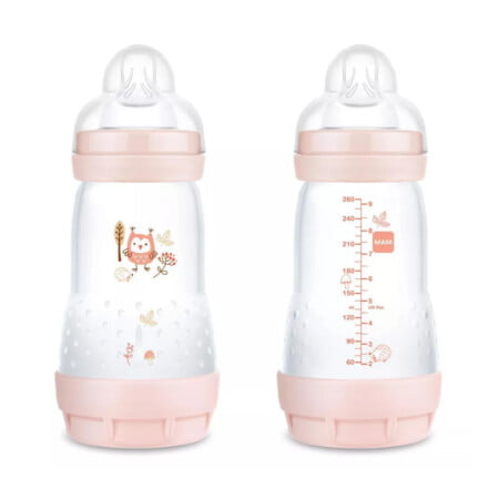 Anti-Colic Water Bottle | Pink - 260ml
