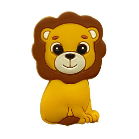 Lion - Motif bead - Mustard yellow